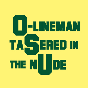Offensive Lineman Getting Tazed!